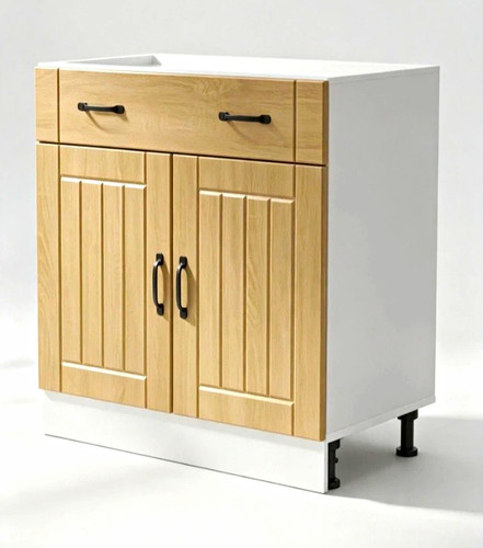 Modern beige kitchen - modern,