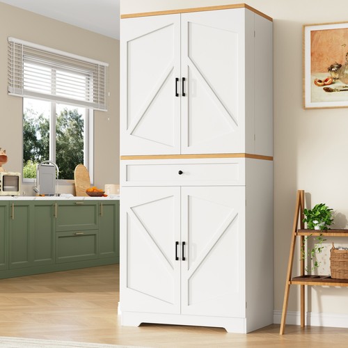 Tall kitchen pantry cupboard - kitchen,