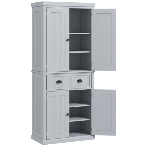 Homcom tall kitchen cupboard - homcom,