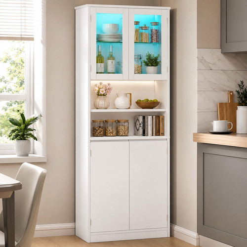 Kitchen pantry cupboard led - kitchen,