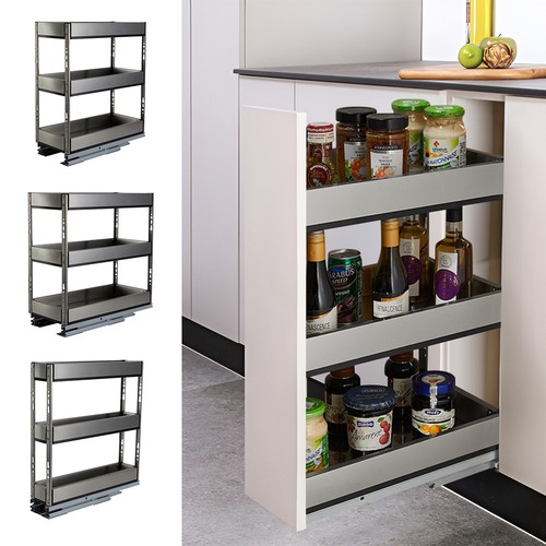 Pull out steel basket - out,