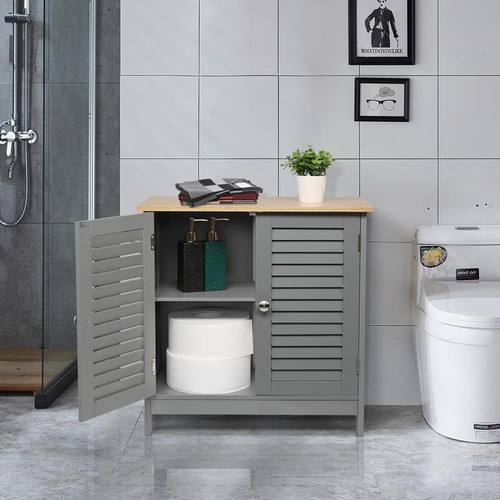 Two doors bathroom cabinet - doors,