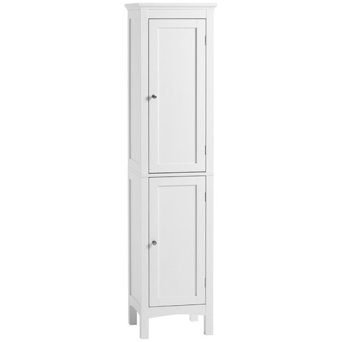 Kleankin tall bathroom cabinet - bathroom,
