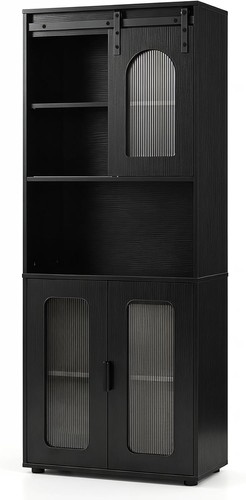 Pantry cabinet black - pantry,