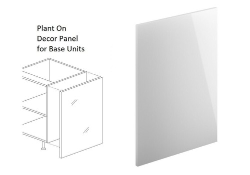 Kitchen cabinet base end - ,