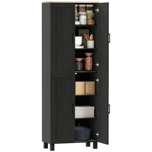Homcom modern kitchen cupboard - modern,
