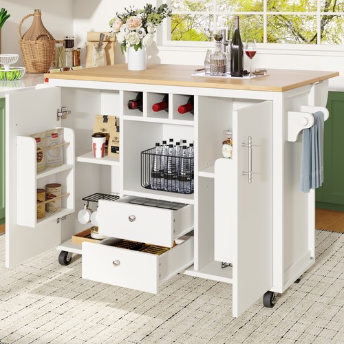 Kitchen cart buffet cabinet - kitchen,