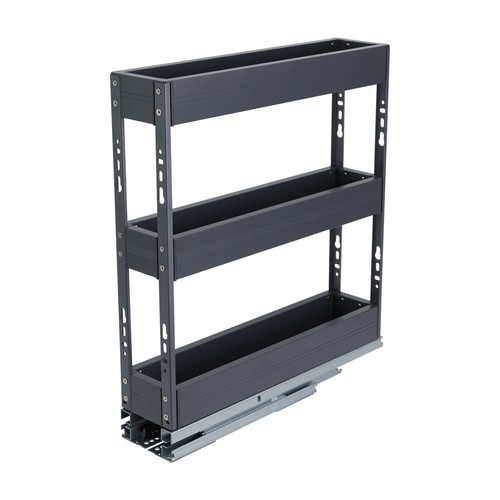 Pull out steel basket - steel, kitchen