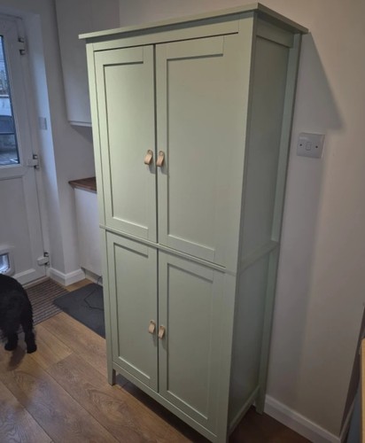Tall kitchen storage cupboard - kitchen,