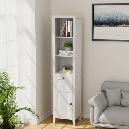 Tall slim bathroom cabinet - tall,