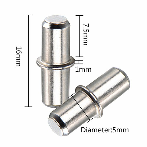 Steel shelf supports plug - shelf, pegs