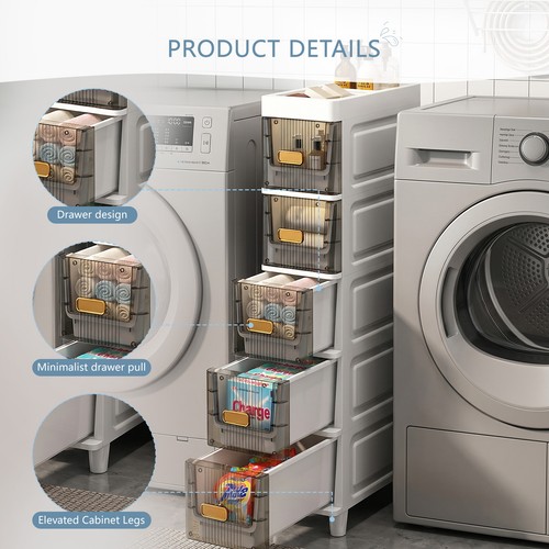 Slim storage cabinet - cabinet, narrow