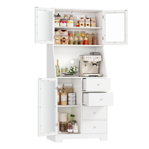 Tall kitchen cupboard - kitchen, cupboard,