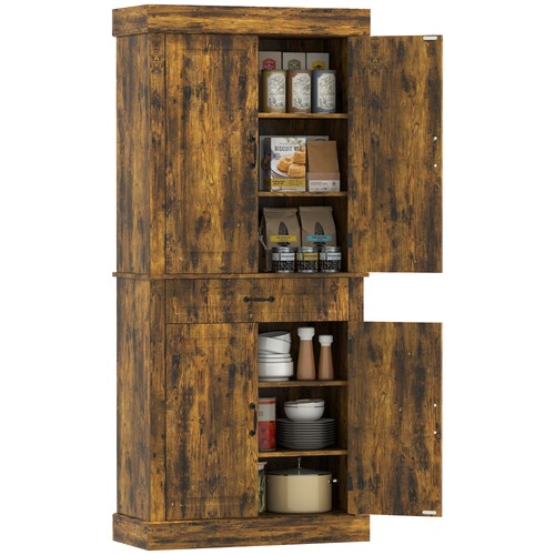 Homcom 180cm kitchen pantry - kitchen,