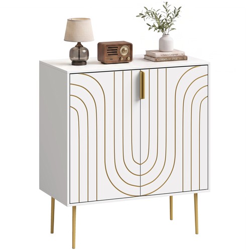 Homcom modern kitchen cupboard - homcom,
