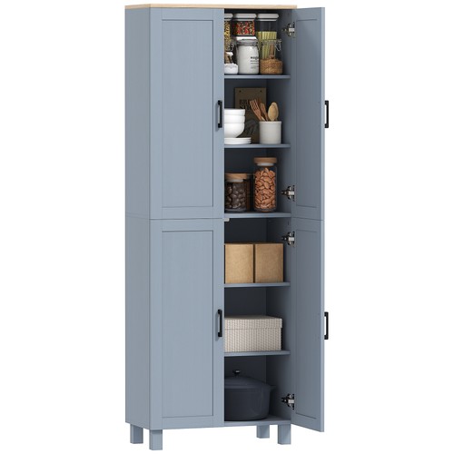 Homcom modern kitchen cupboard - kitchen,