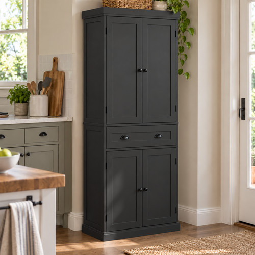 Kitchen pantry cabinet - kitchen, 183cm